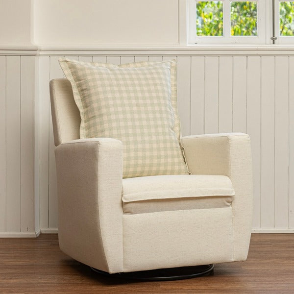 Poltrona Balanço e Giro Serena – Linho Cru