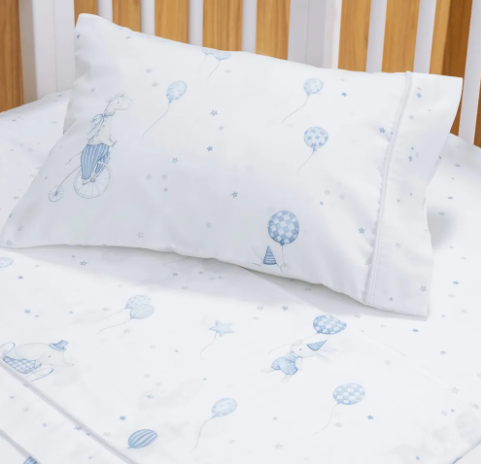 Kit de Berço Encanto Baby 100% Algodão 3 Peças - 21782