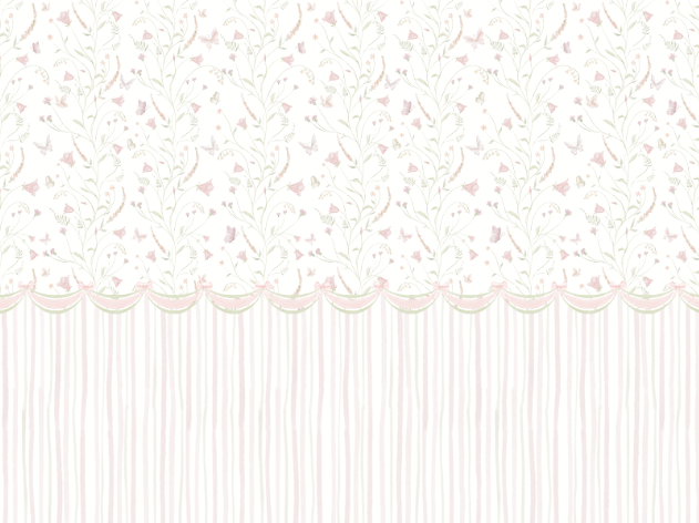 Papel de Parede Giovana e o encanto das flores