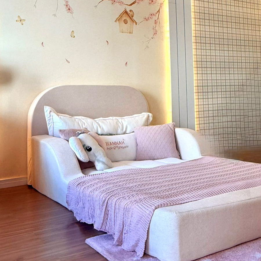 Cama de espuma solteiro Fluffy SDN – Estilo Montessori (colchão de brinde)