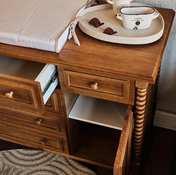 Cômoda Dot 5 Gavetas e 1 Porta - 521