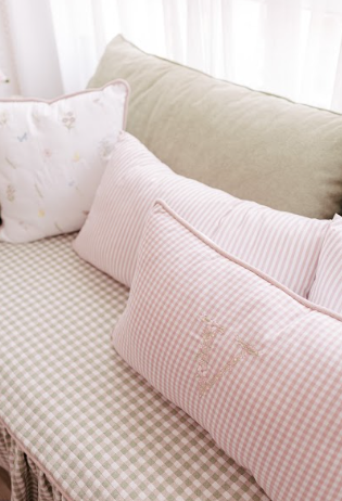 Kit Cama com Inicial Personalizado Violeta SDN - 10 peças