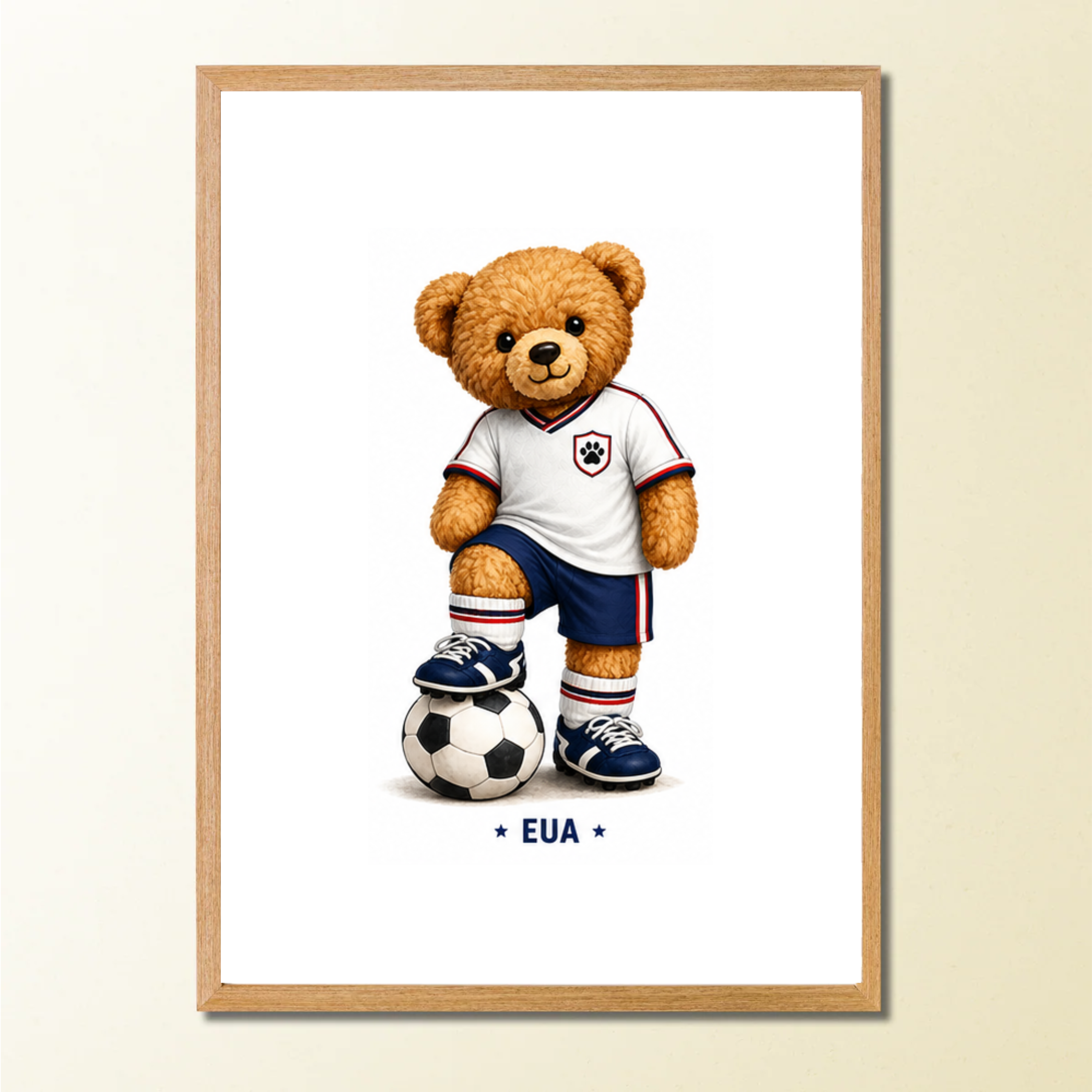 Quadros Decorativos Coleção Teddy Bear Copa