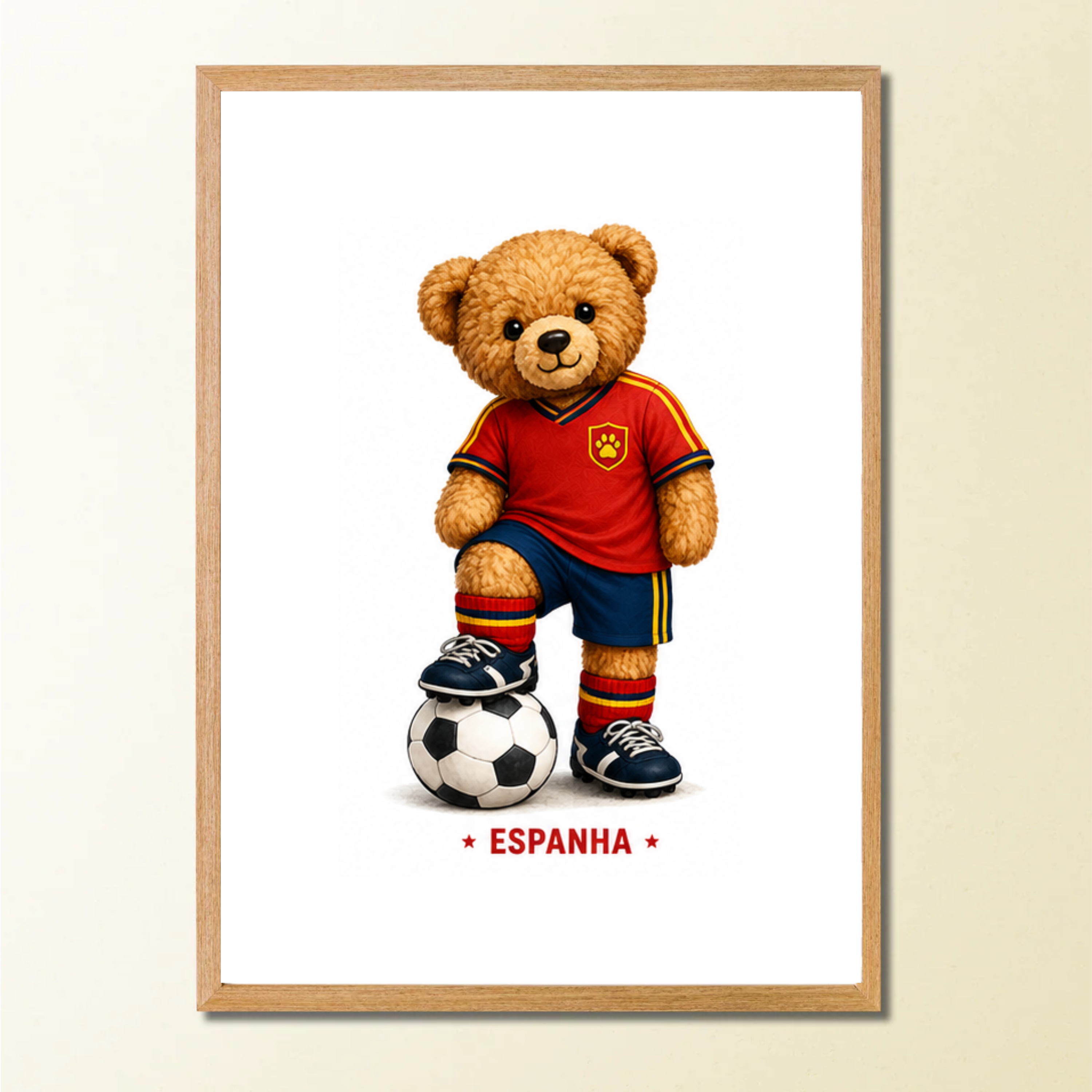 Quadros Decorativos Coleção Teddy Bear Copa