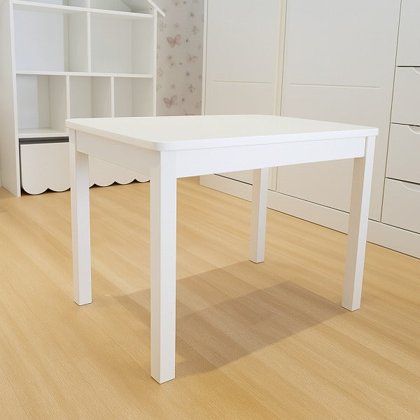 Mesa Infantil Olivia em Madeira e MDF – Cor Branca