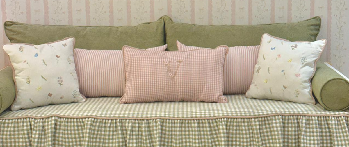 Kit Cama com Inicial Personalizado Violeta SDN - 10 peças