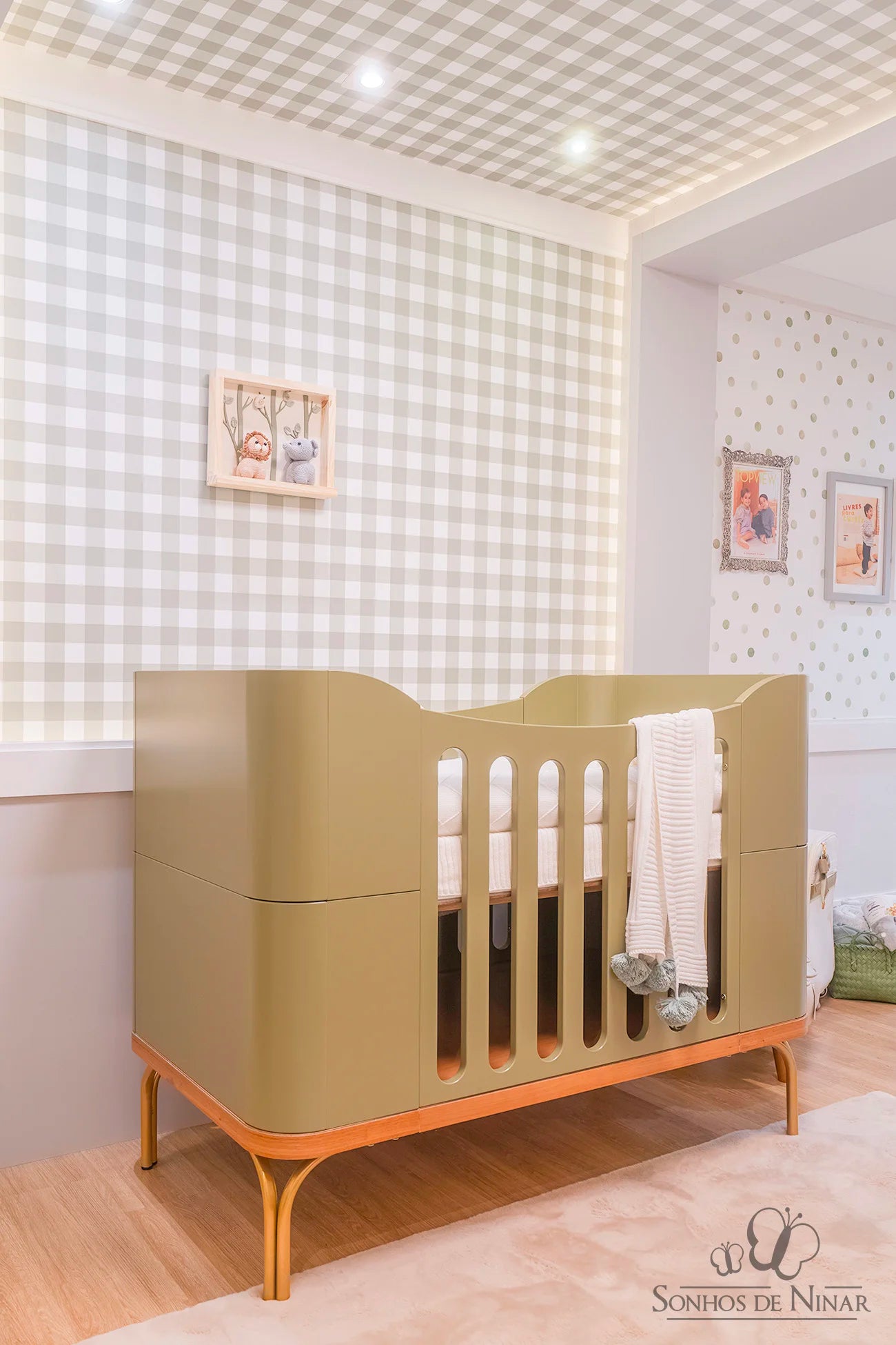 Berço Aquarela 3 em 1 - 526