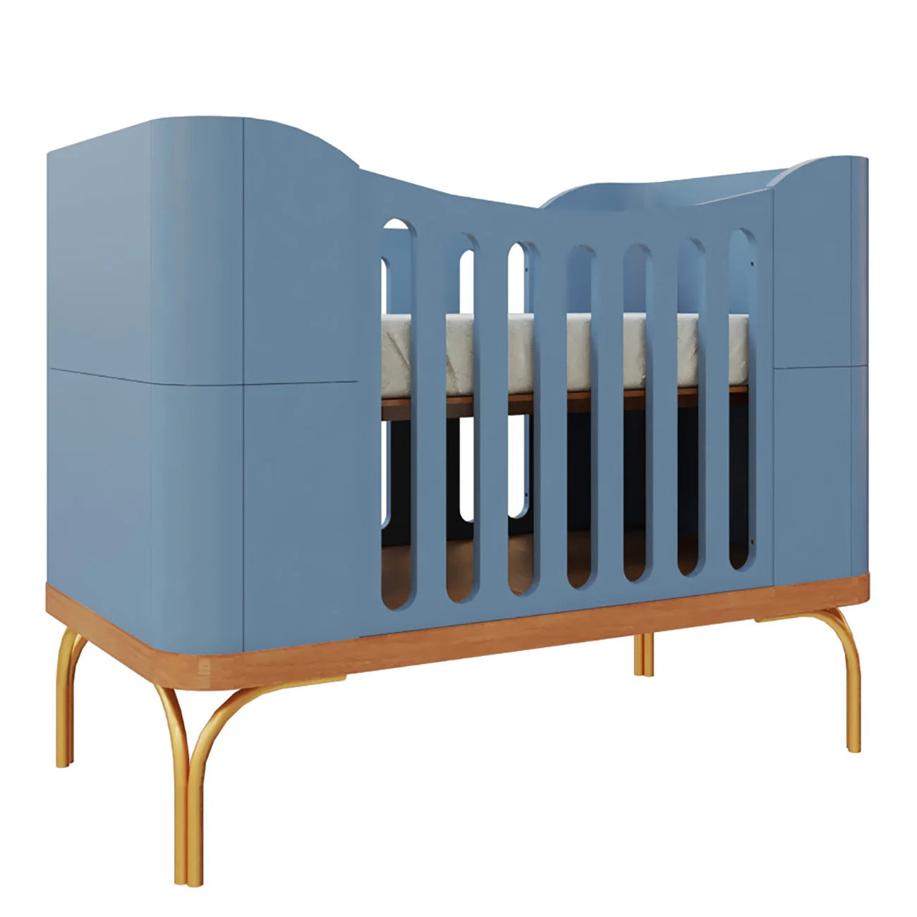 Berço Aquarela 3 em 1 - Cia do Móvel