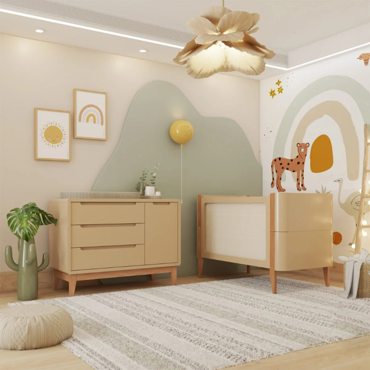 Berço Bô Palha 3 em 1 - 526