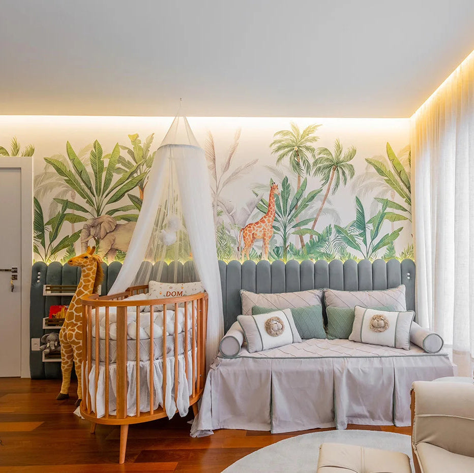 Berço Sonhos Up 4 em 1 pés madeira - 526