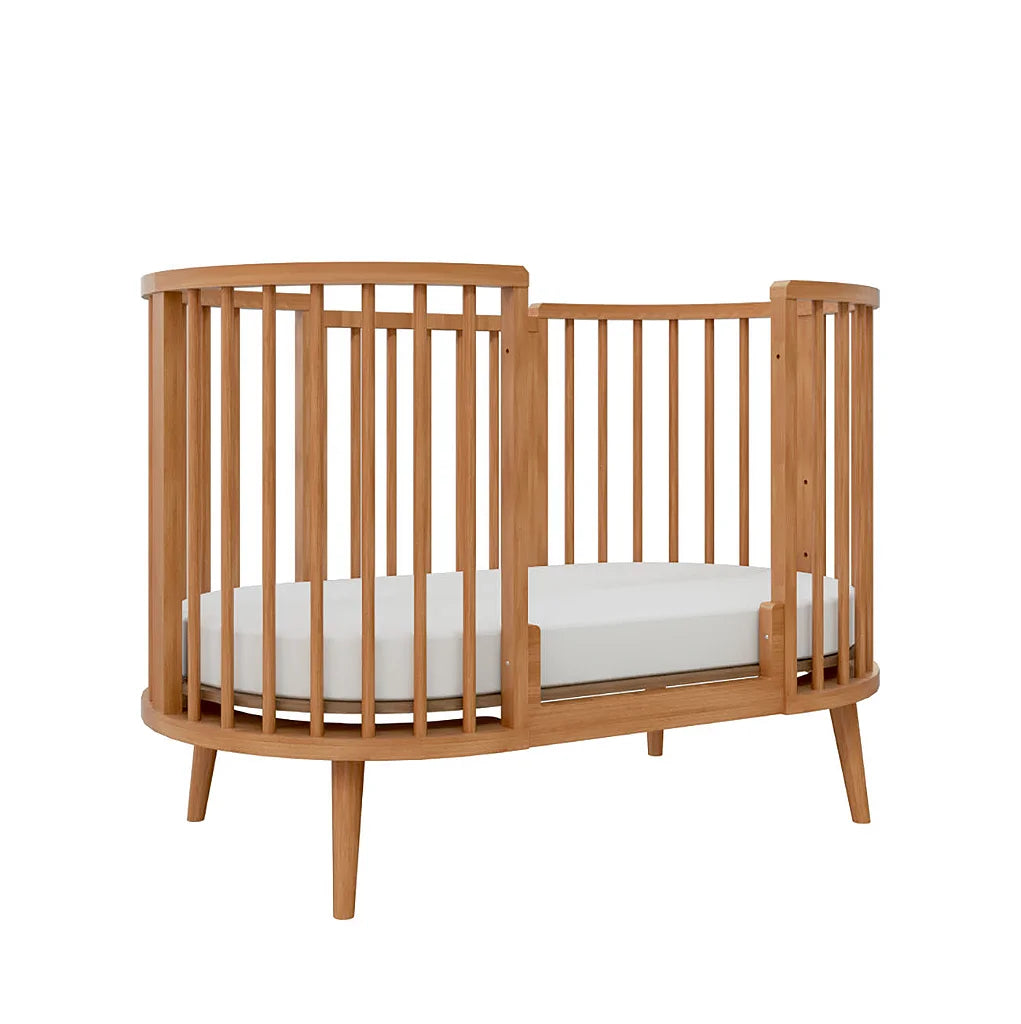 Berço Sonhos Up 4 em 1 pés madeira (Envio Imediato cor Madeira) - 526