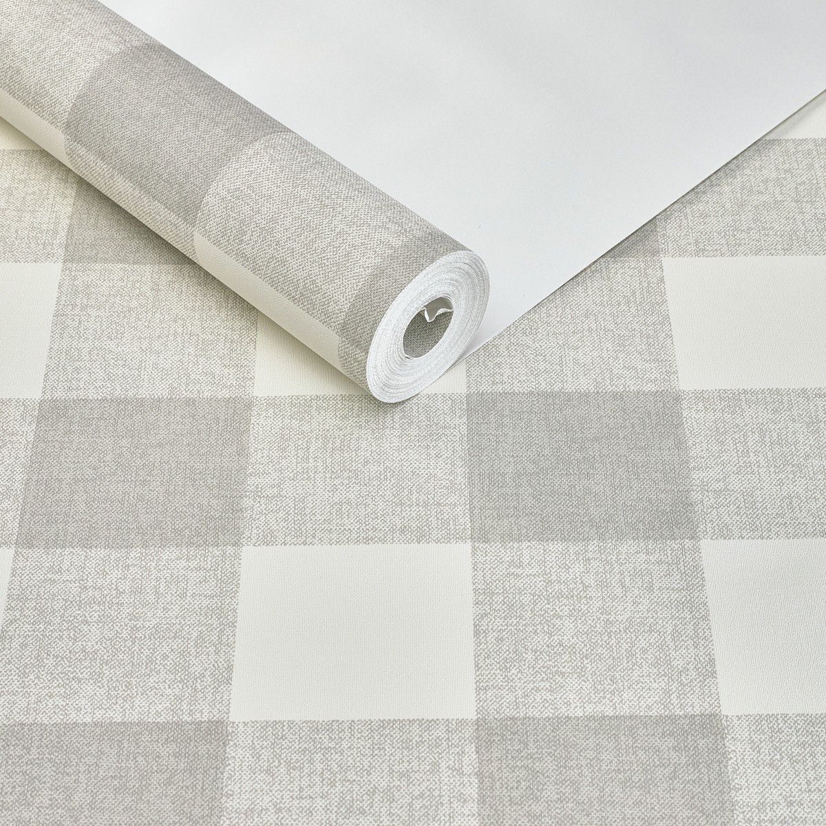 Papel de Parede Xadrez Linen para Quarto de Bebê | Sonhos de Ninar - 22504
