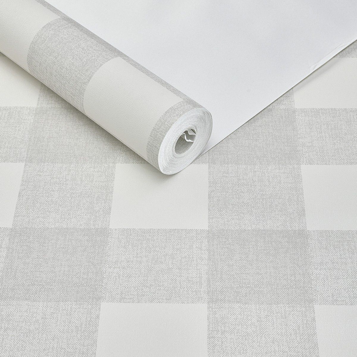 Papel de Parede Xadrez Linen para Quarto de Bebê | Sonhos de Ninar - 22504