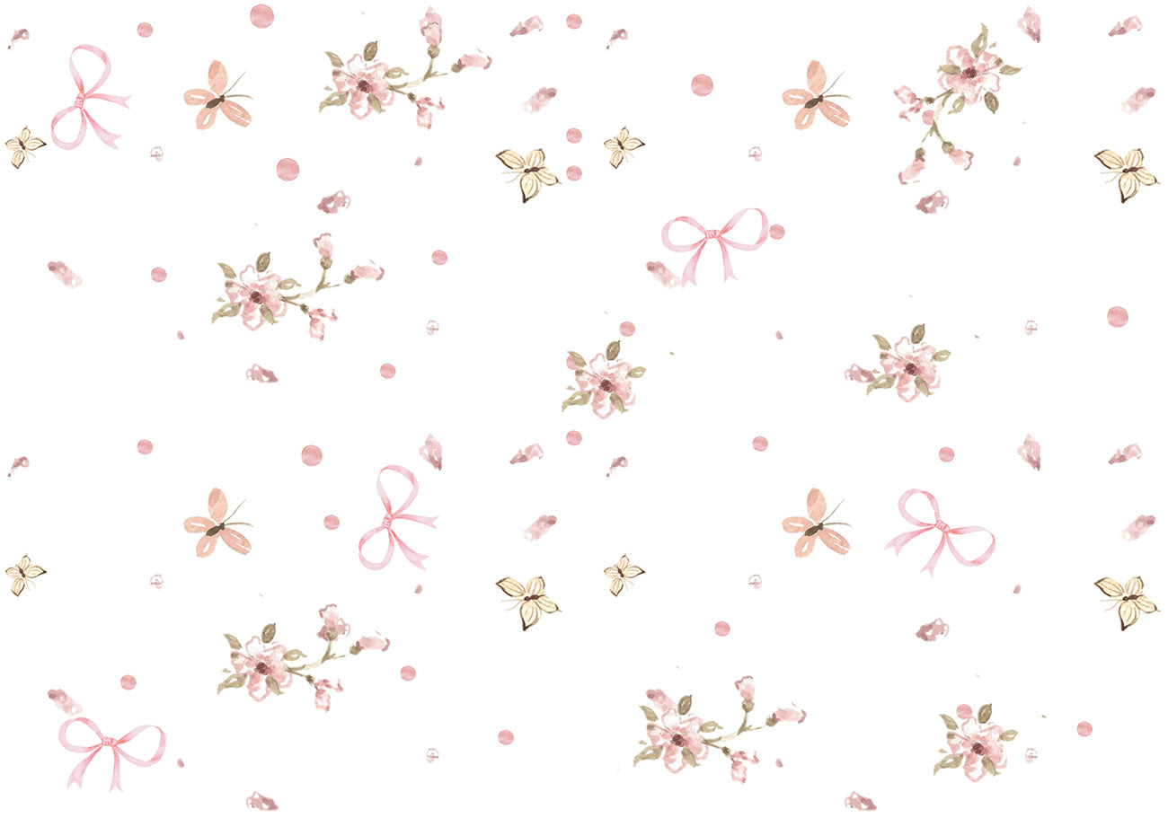 Papel de Parede Estampa Jardim de Lianas