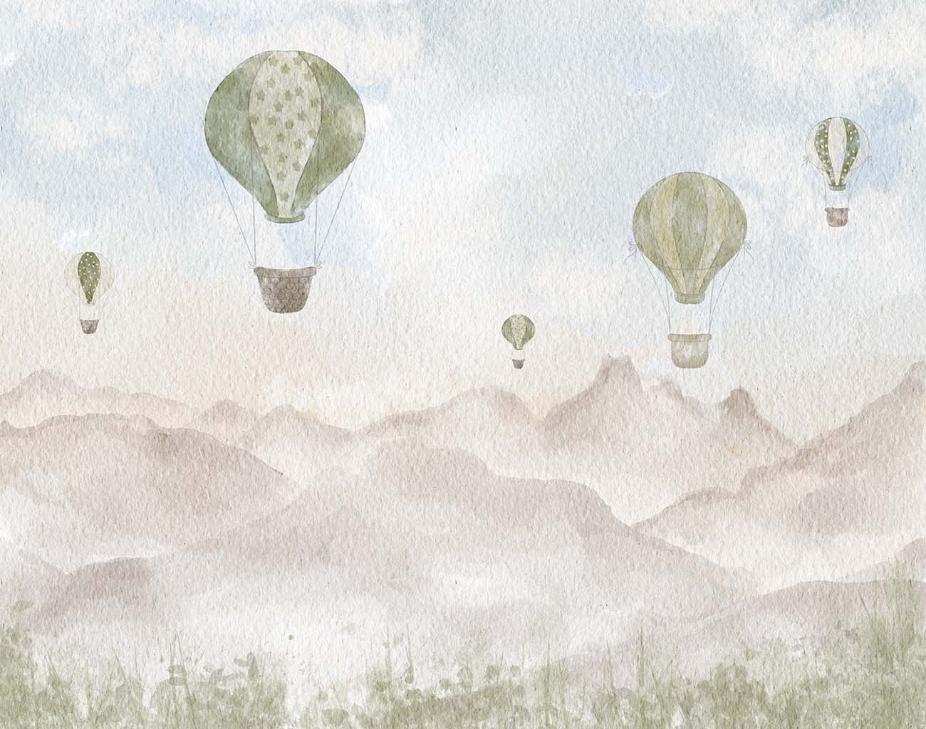 Papel de Parede de Balões no Vale