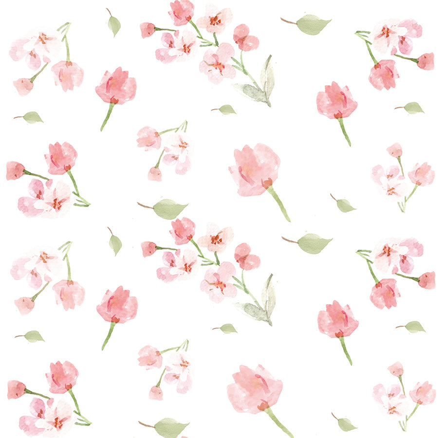 Papel de Parede Estampa Floral Cecilia