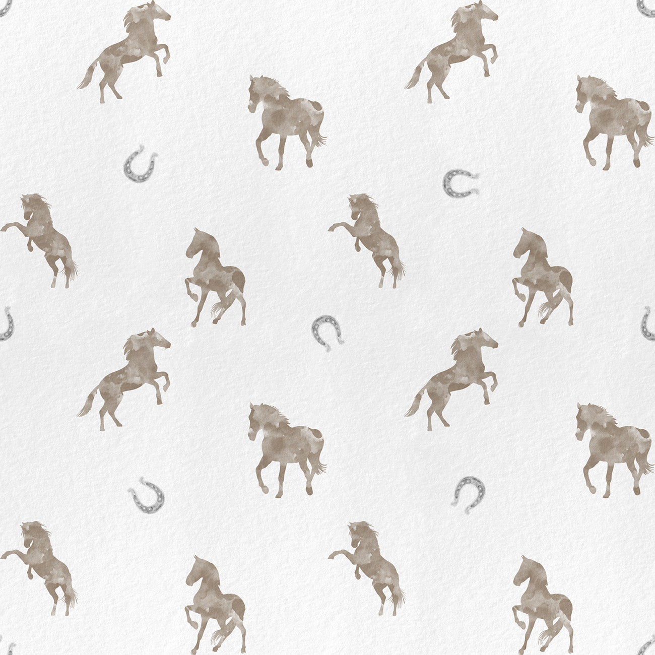Papel de Parede Estampa Cavalos Joseph