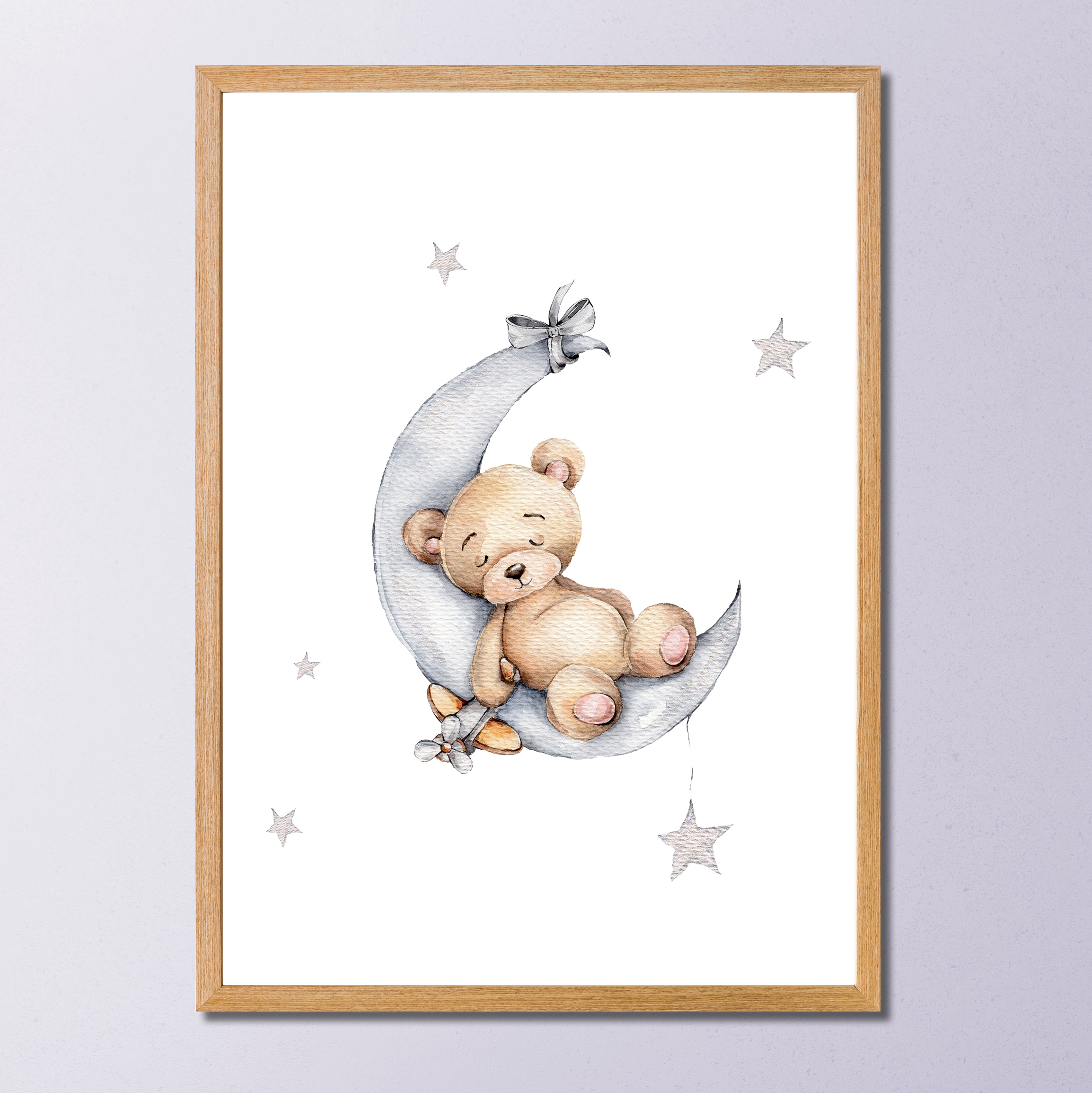 Quadros Decorativos Coleção Urso nas Estrelas