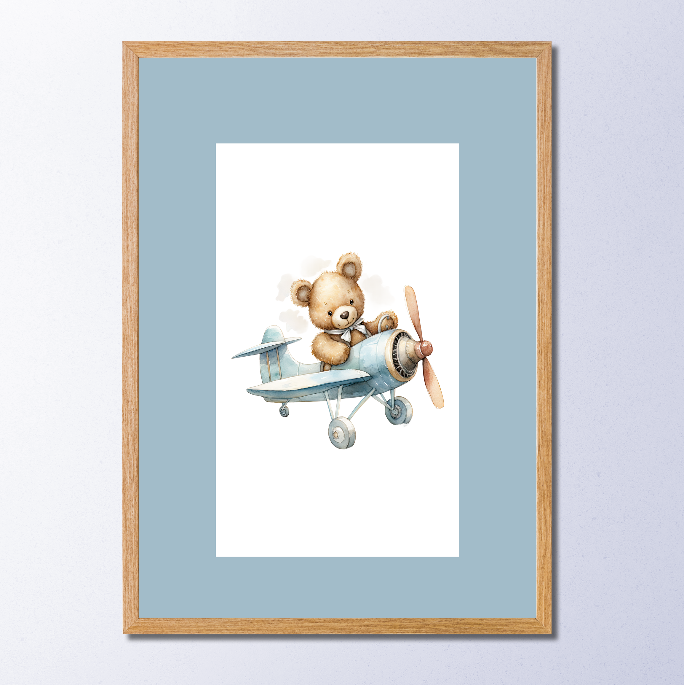 Quadros Decorativos Coleção Teddy Bear Aviador