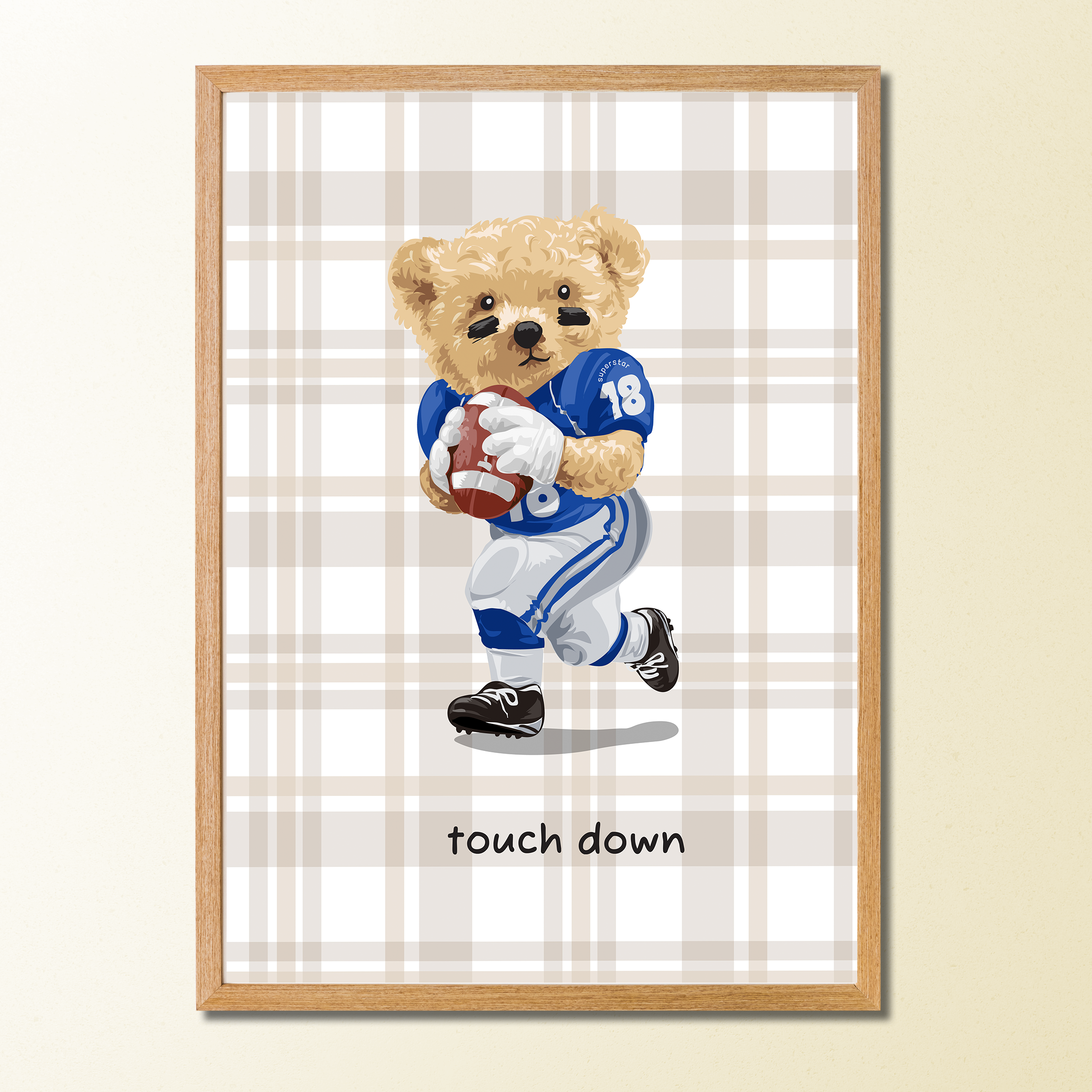 Quadros Decorativos Coleção Teddy Bear Sports