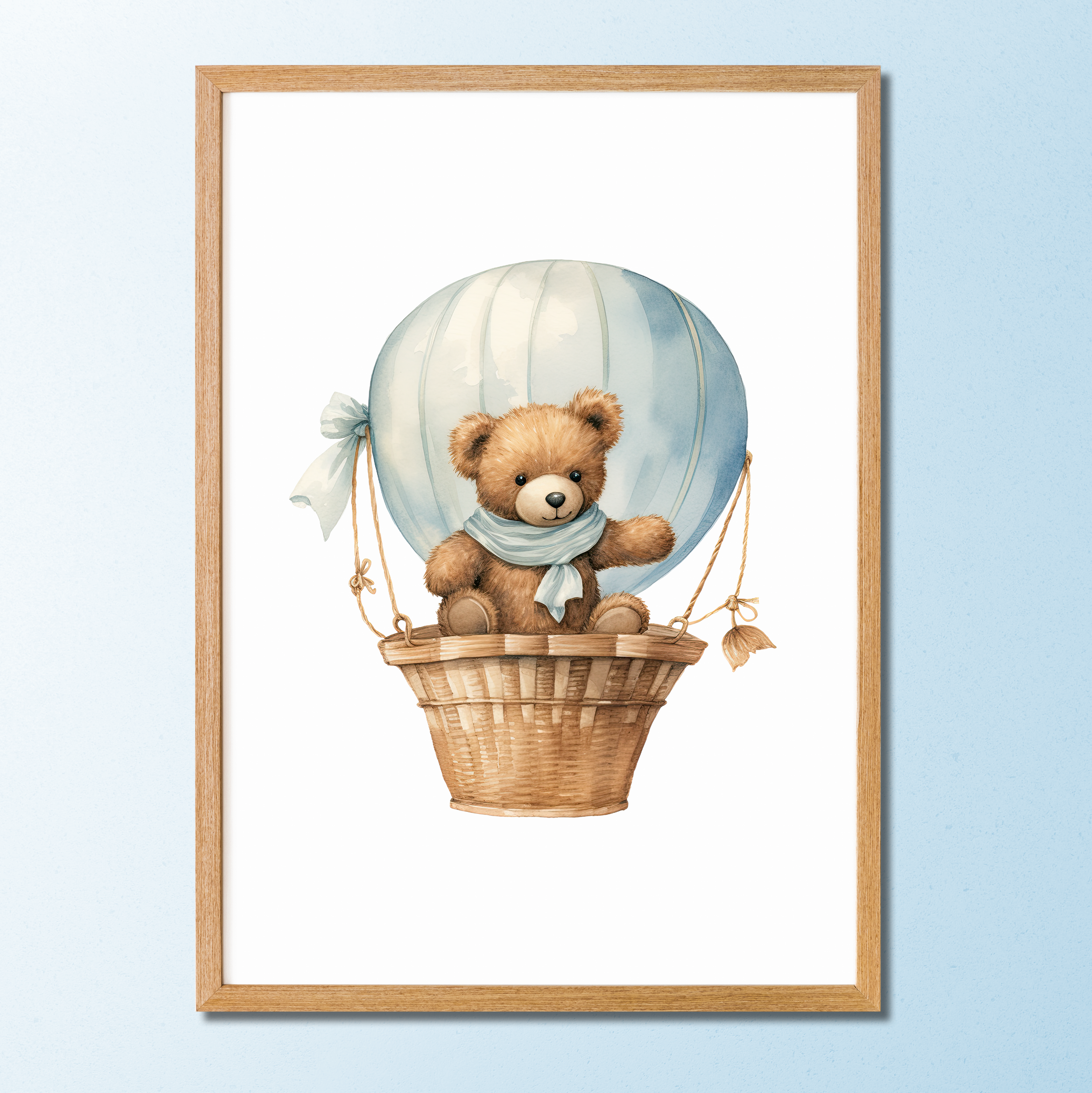 Quadros Decorativos Coleção Teddy Bear Blue 1