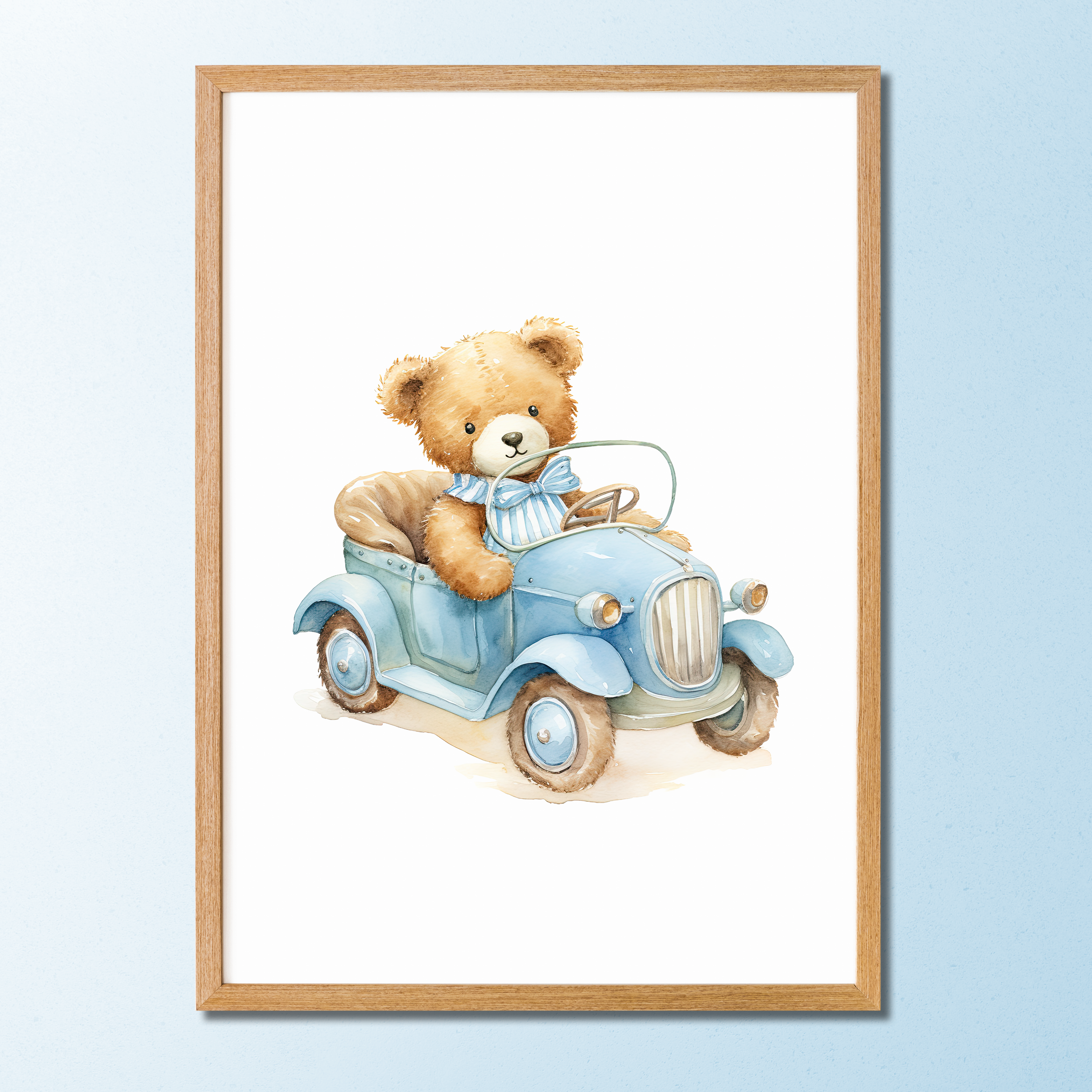 Quadros Decorativos Coleção Teddy Bear Blue 1