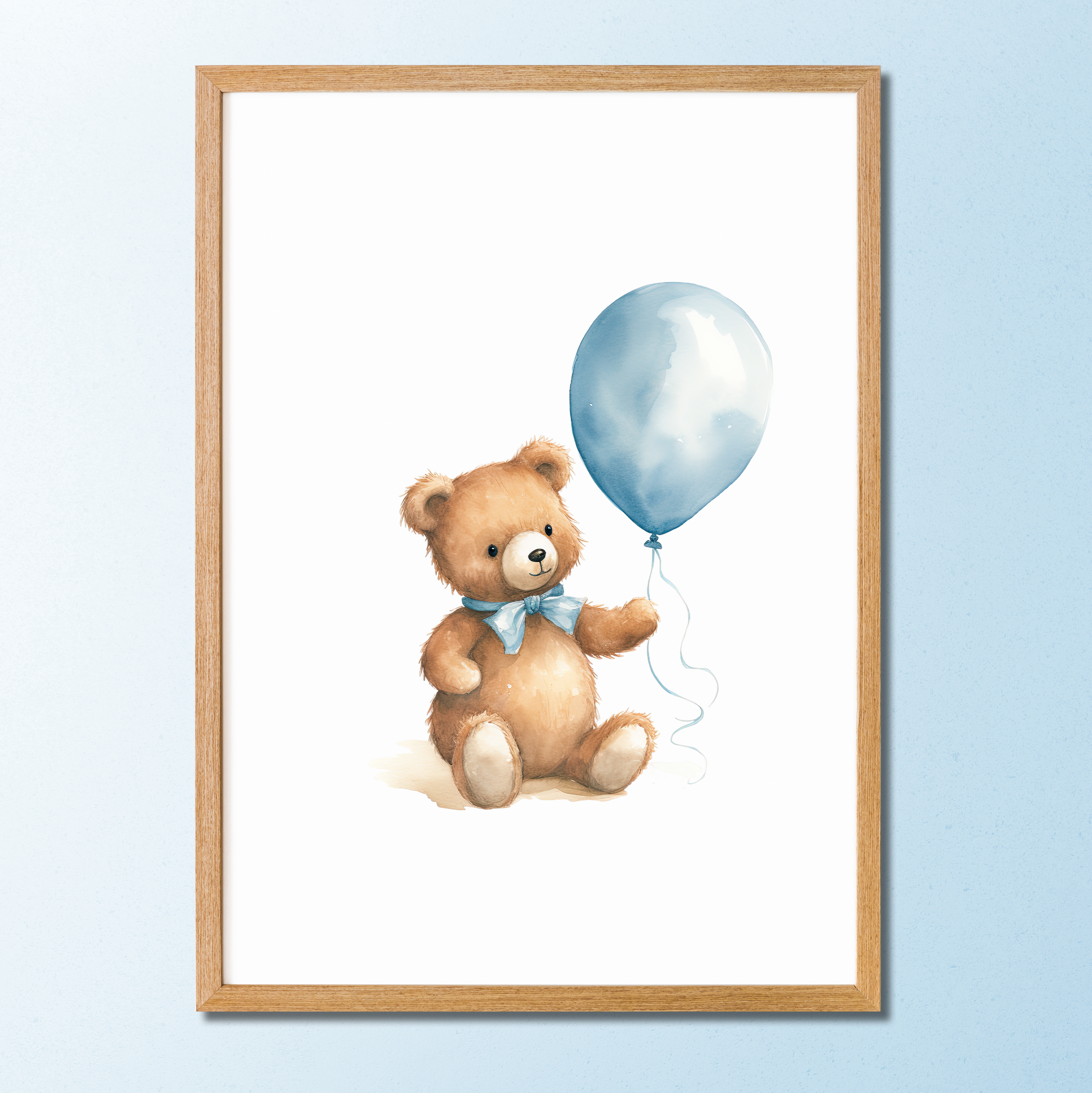 Quadros Decorativos Coleção Teddy Bear Blue 1