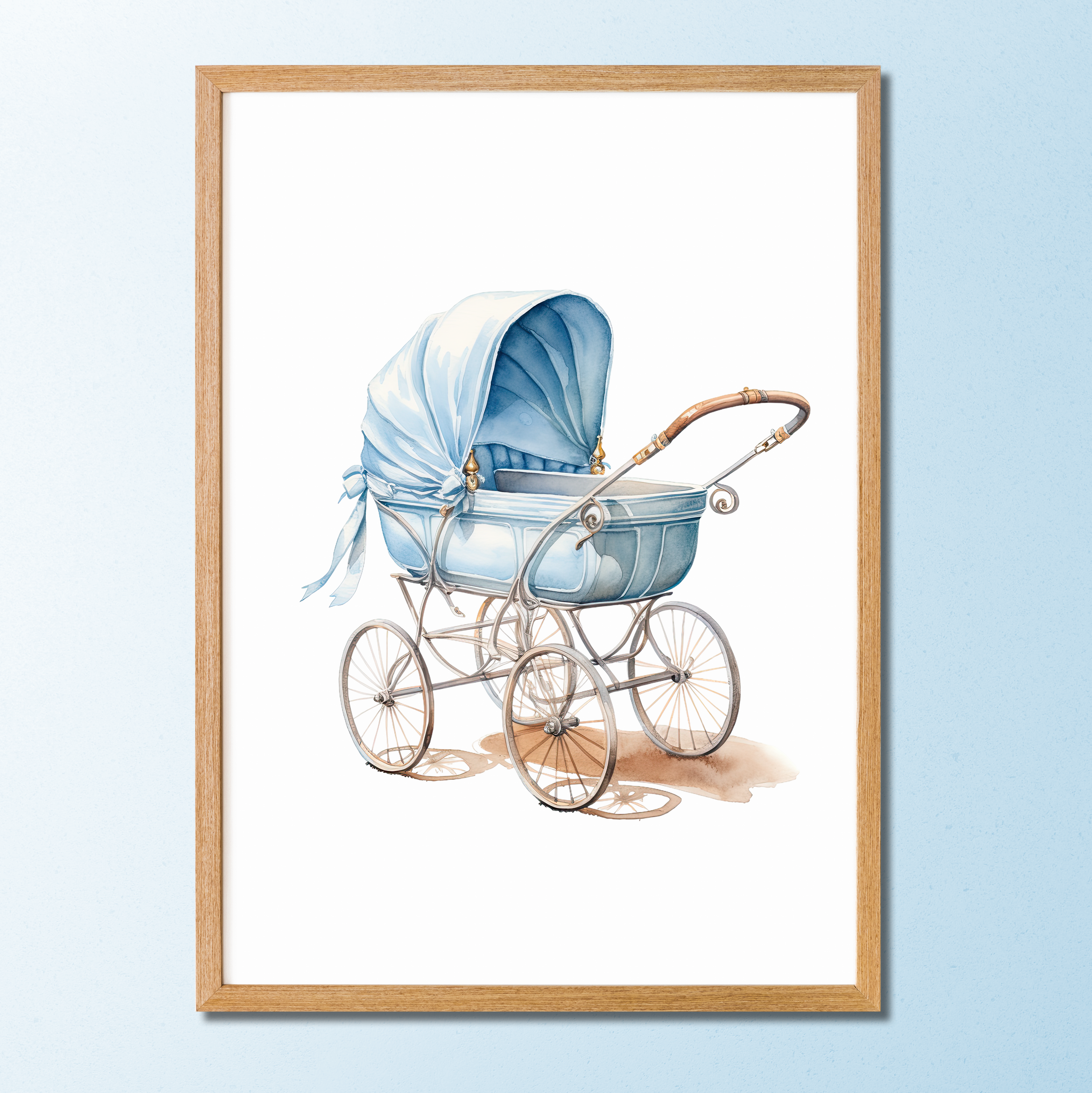 Quadros Decorativos Coleção Teddy Bear Blue 3