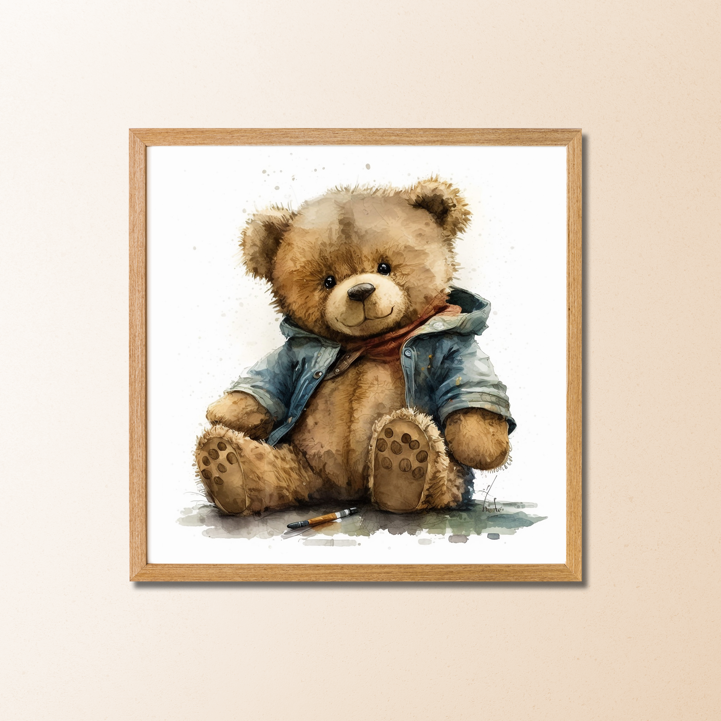 Quadros Decorativos Coleção Ursinhos Fofos 3