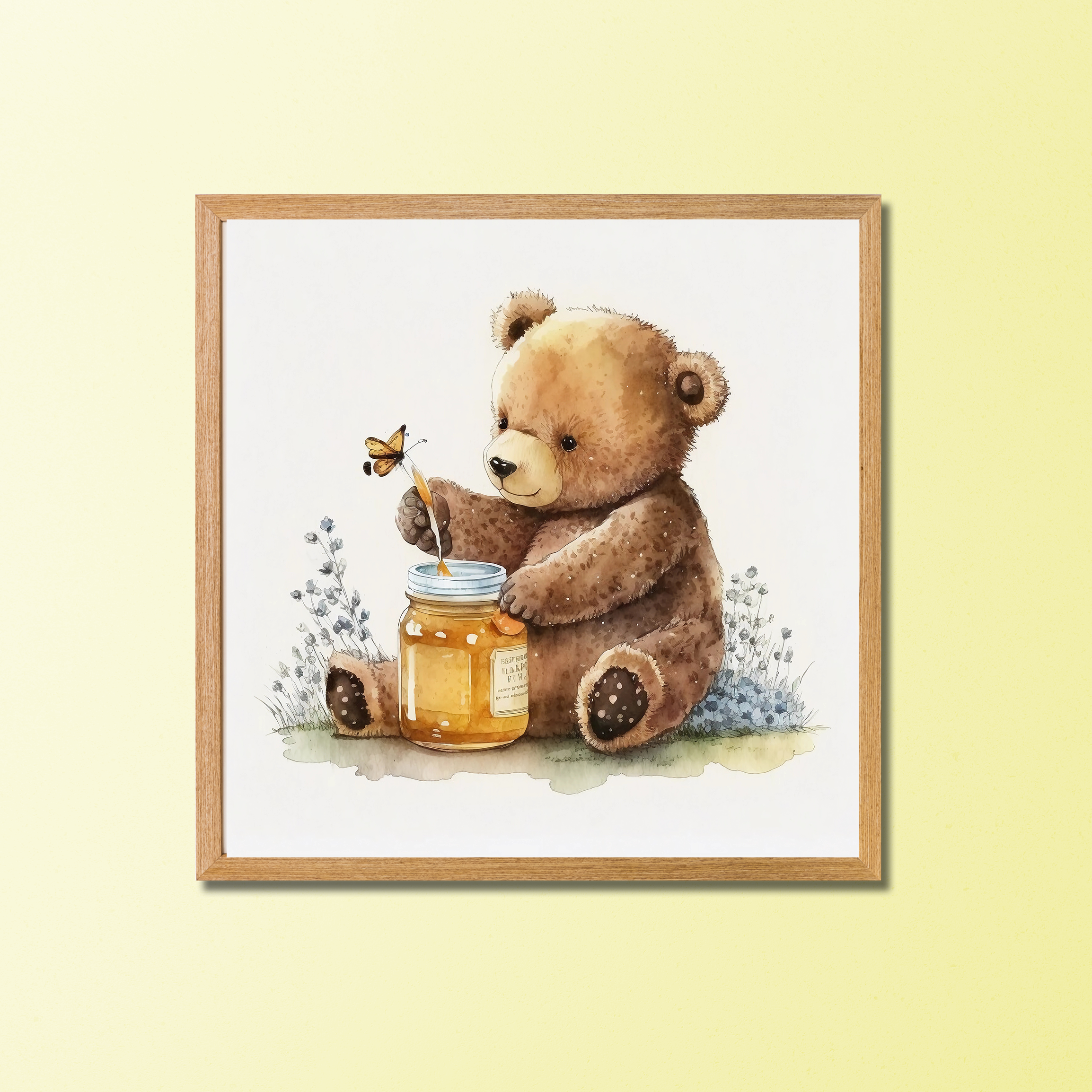 Quadros Decorativos Coleção Ursinhos Mel 2