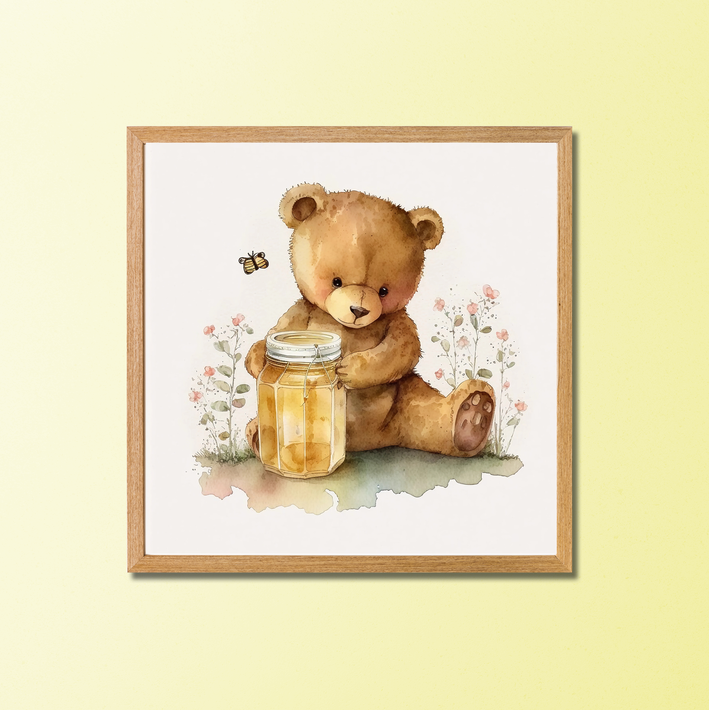 Quadros Decorativos Coleção Ursinhos Mel 1