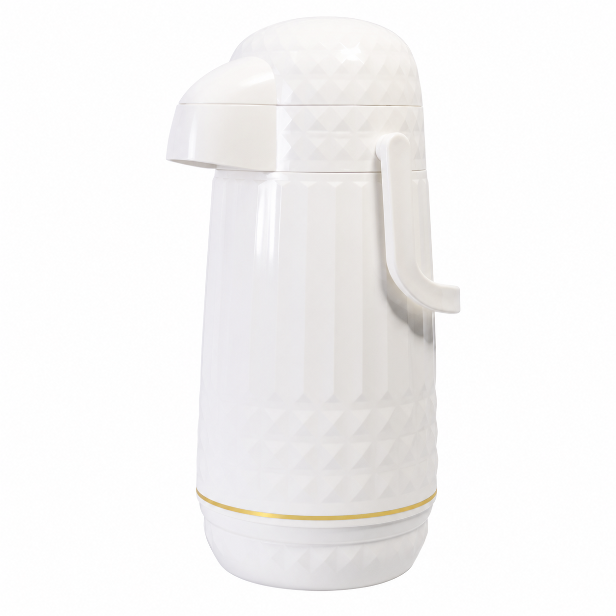Garrafa Térmica Siena com Detalhes Dourados – 500 ml