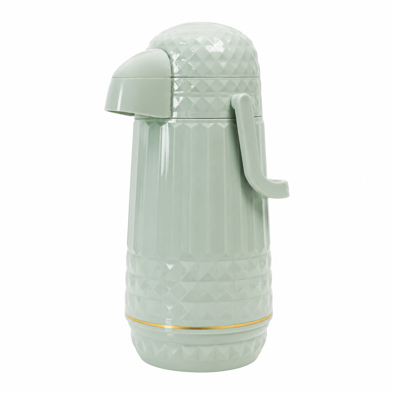 Garrafa Térmica Siena com Detalhes Dourados – 500 ml