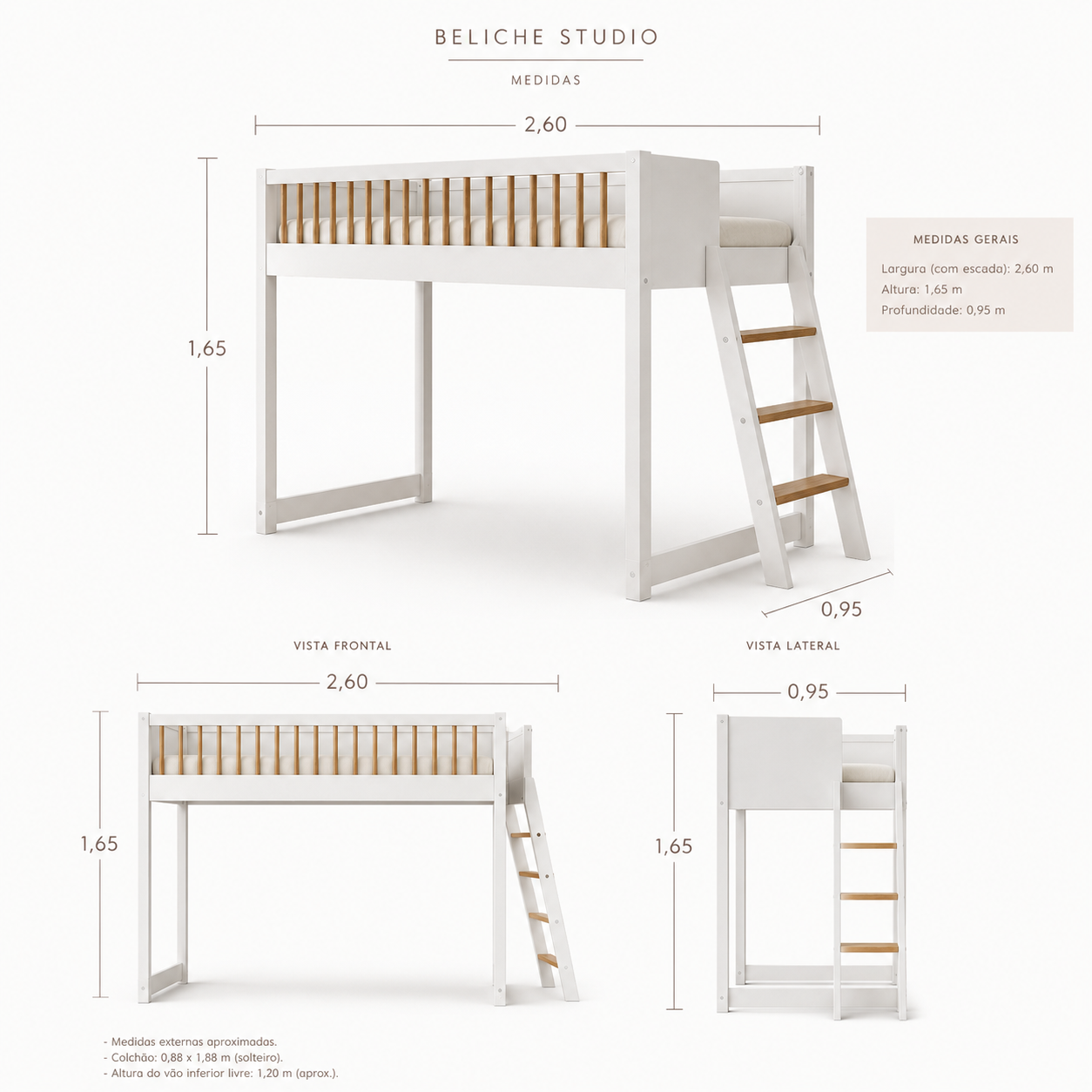 Beliche Studio 2 em 1