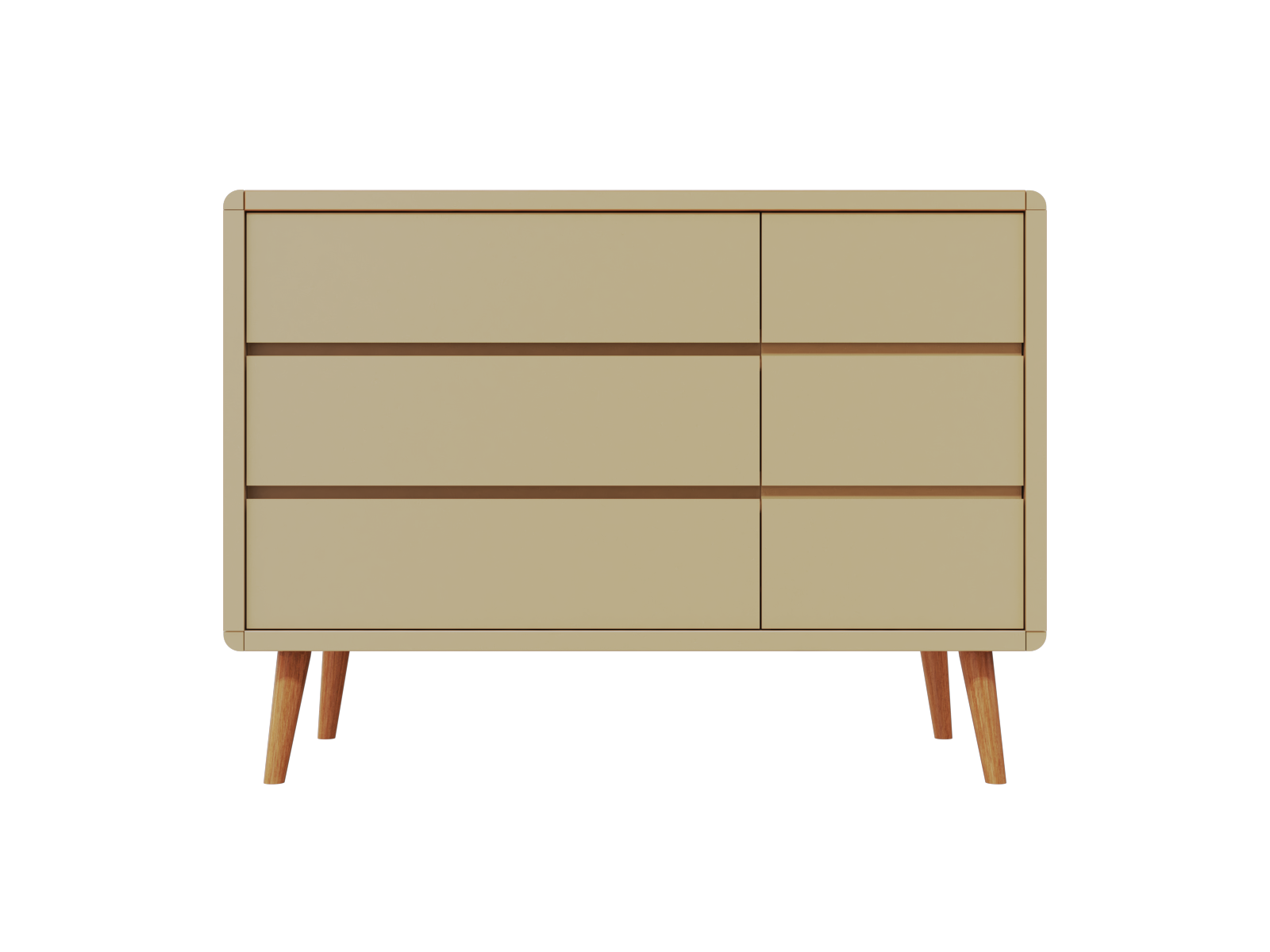 Cômoda Sonhos Up com Porta - Pés Madeira - 526