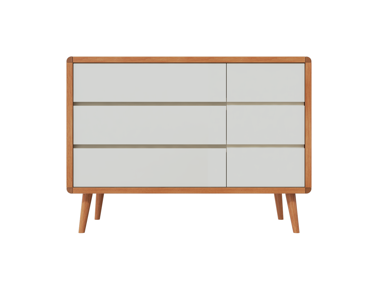 Cômoda Sonhos Up com Porta - Pés Madeira - 526