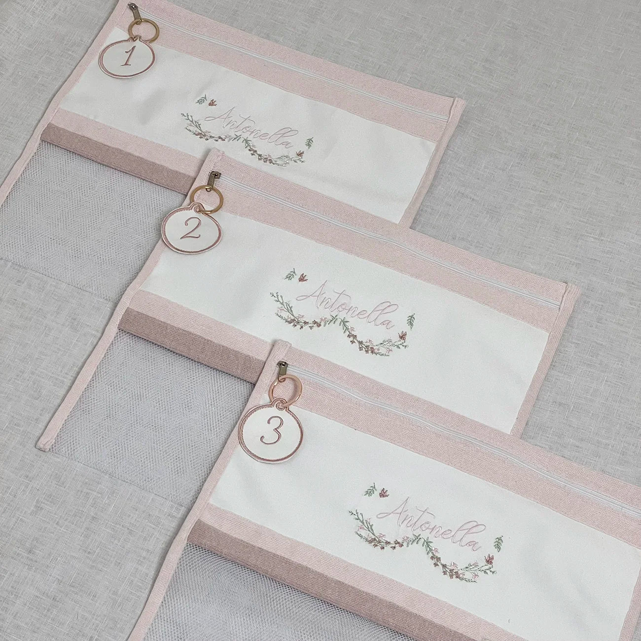 Embalagem Saída de Maternidade Personalizado com Bordado Nome