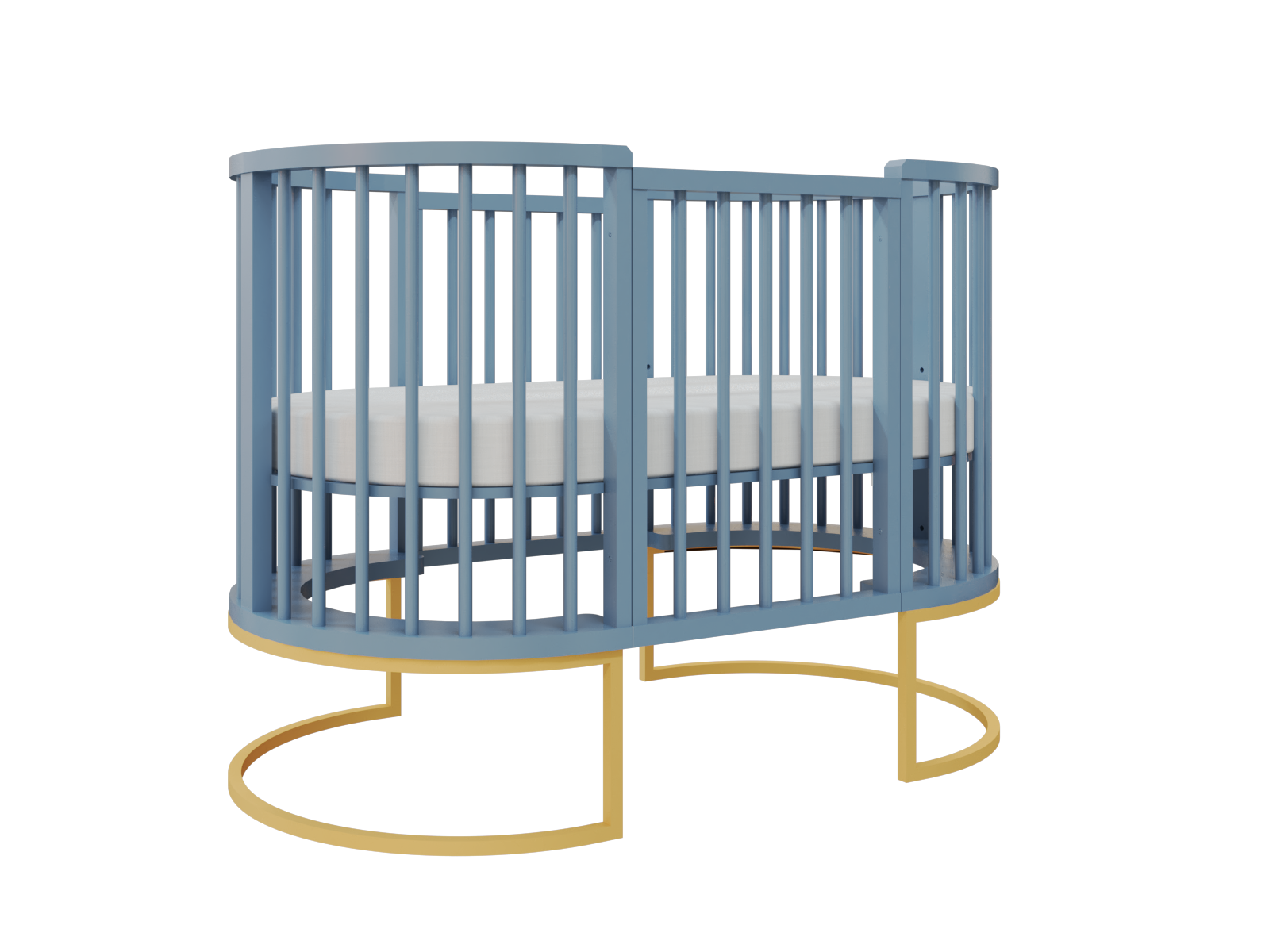 Berço Sonhos Up 4 em 1 pés metálicos - 526