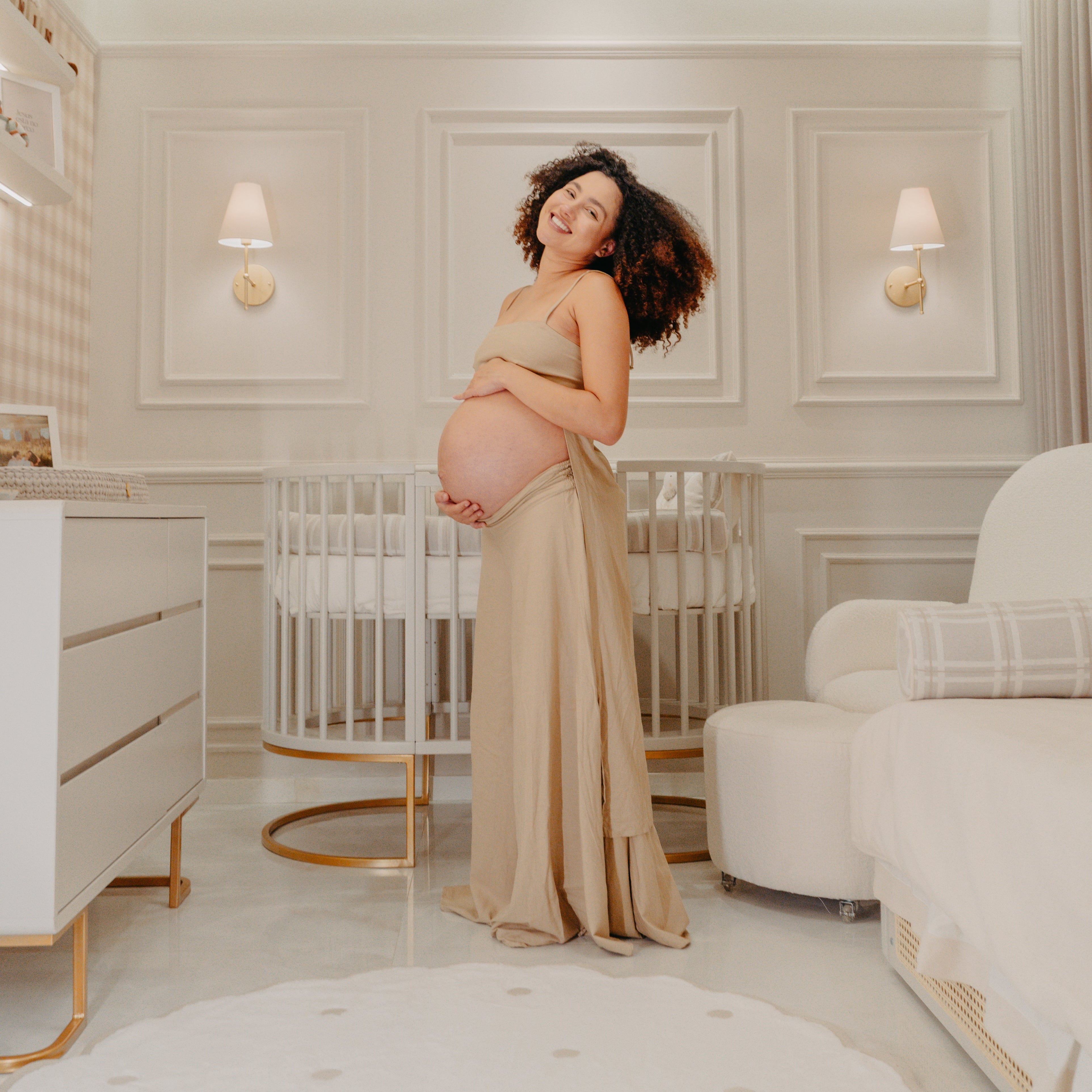 Berço Sonhos Up 4 em 1 pés metálicos - 526