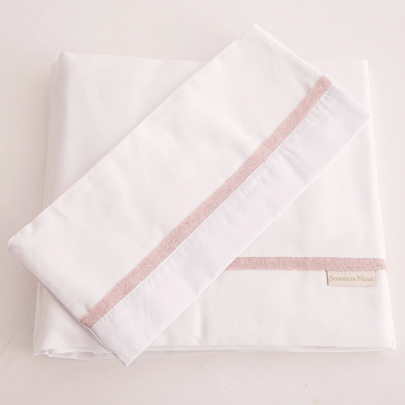 Jogo de Lençol para Berço Clássico Percal 3 peças