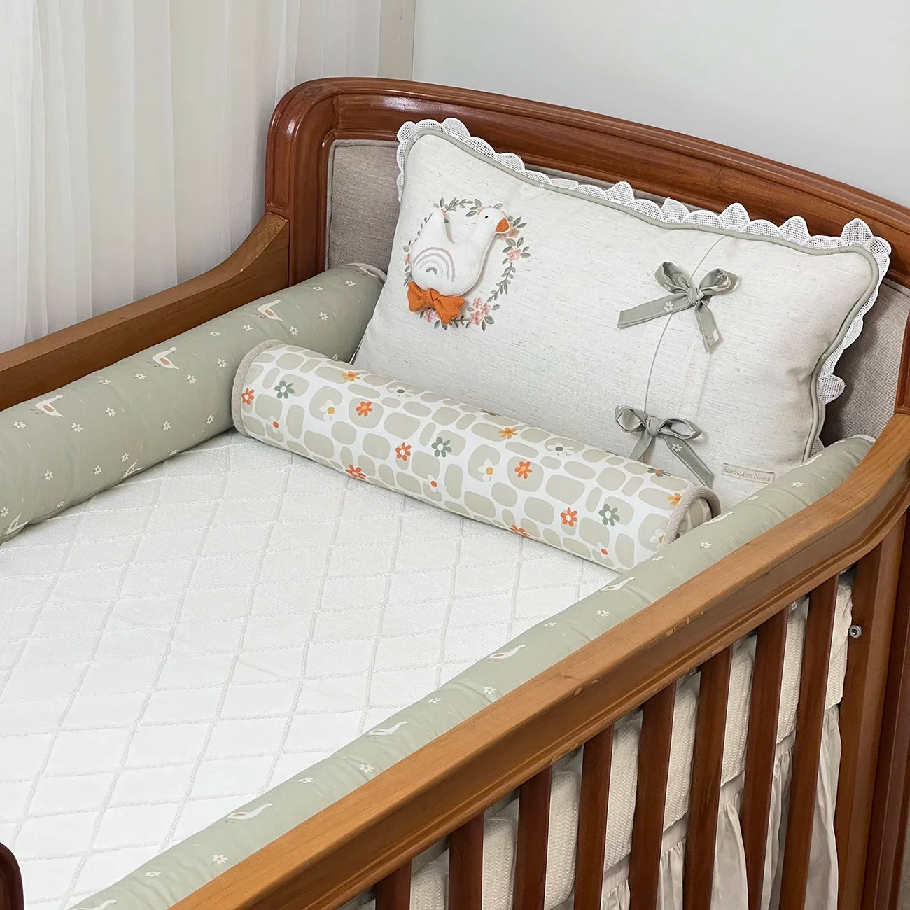 Kit Protetor de  Berço Sol Patinho