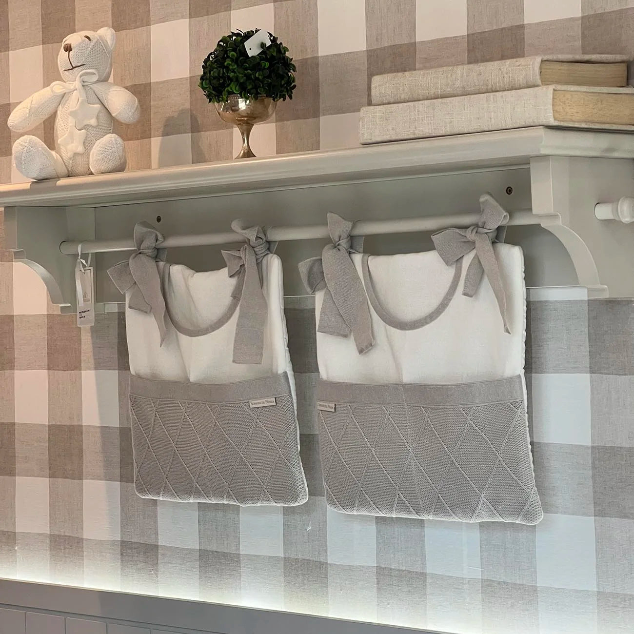 Porta Treco em Tricô