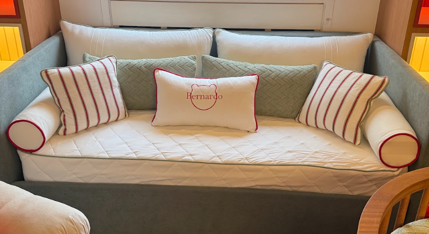 Kit Cama Solteiro com Nome Personalizado - 10 peças