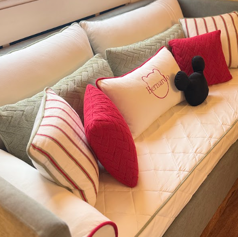 Kit Cama Solteiro com Nome Personalizado - 10 peças