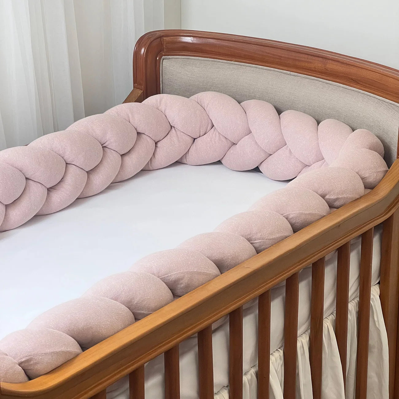 Trança Protetora GG no Tricot para Berço Cores