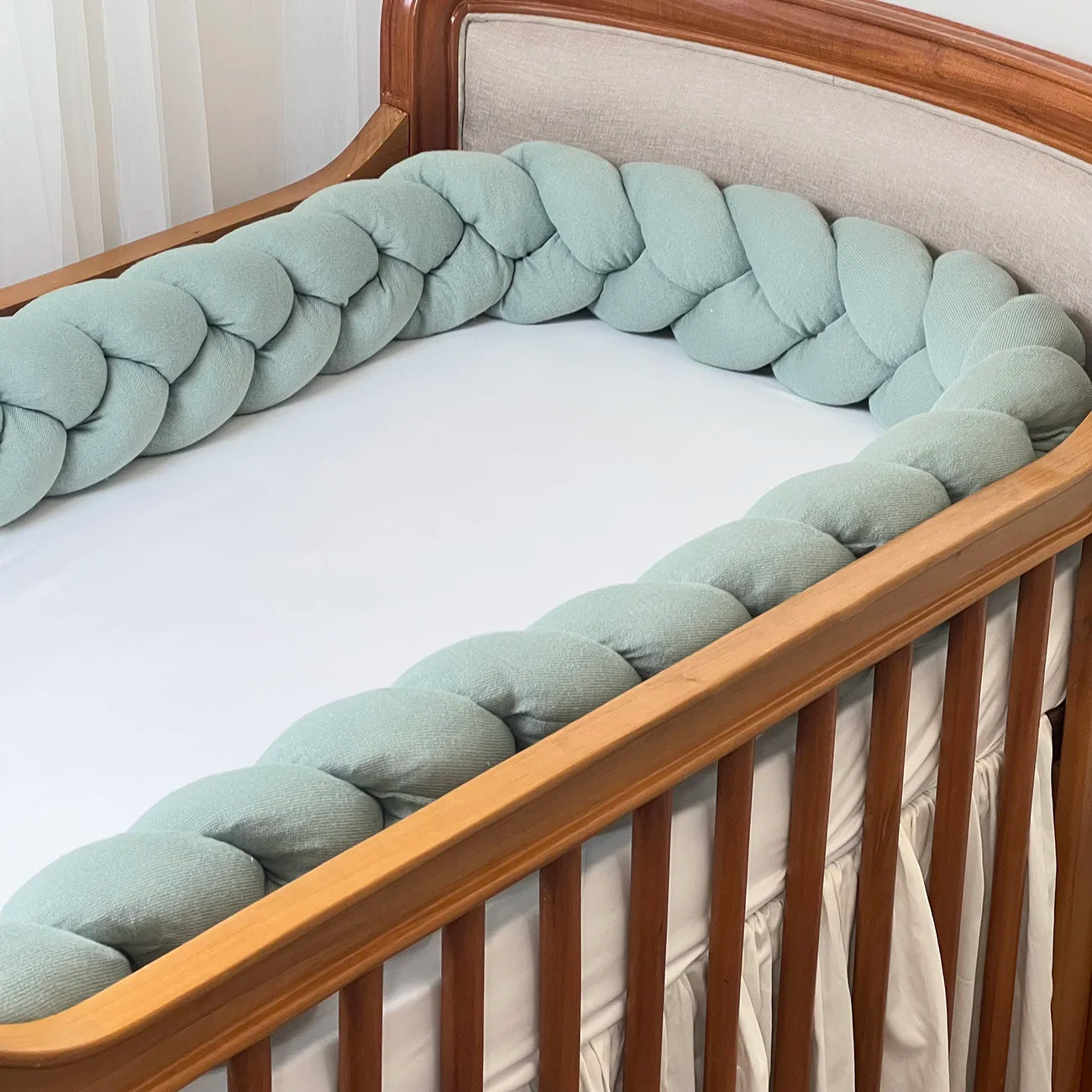 Trança Protetora GG no Tricot para Berço Cores