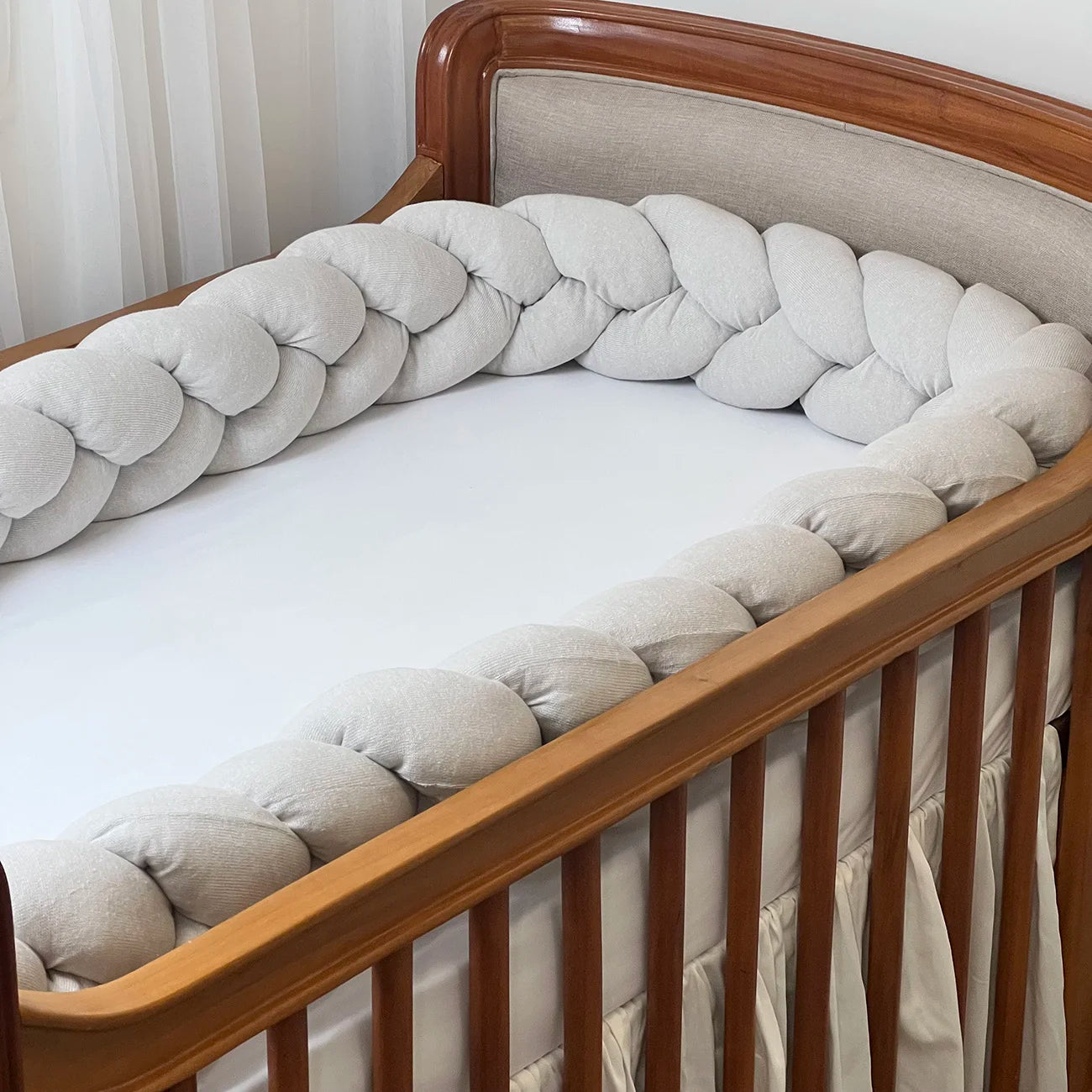 Trança Protetora GG no Tricot para Berço Cores