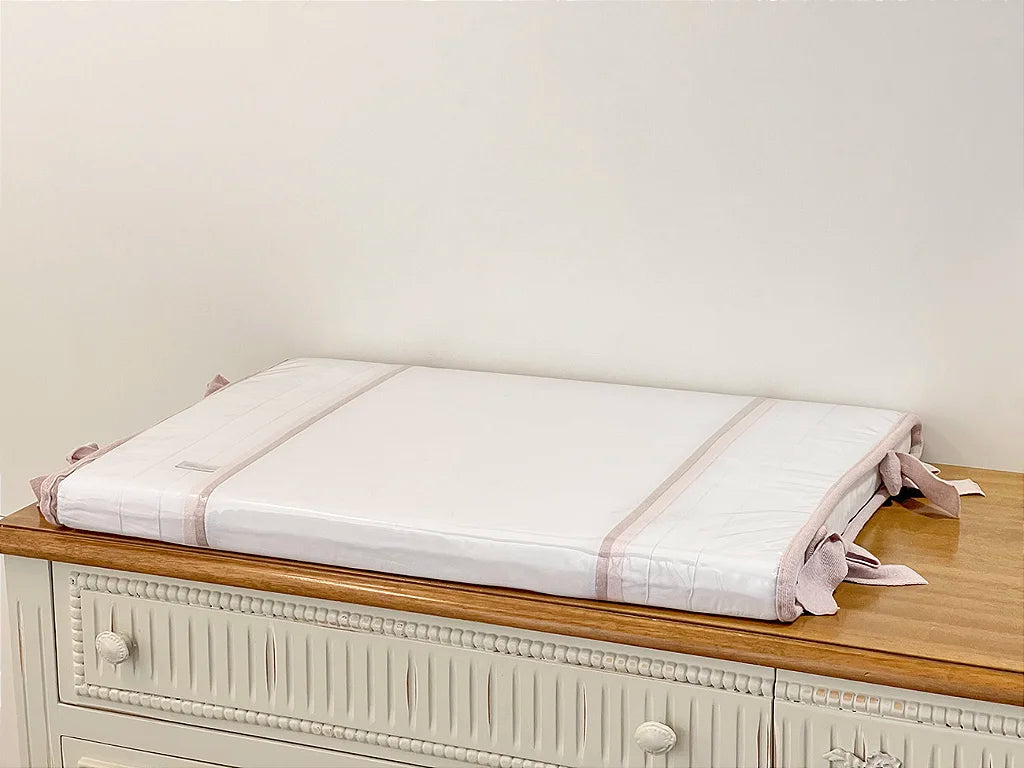 Trocador Reto em Percal Coleção Duo