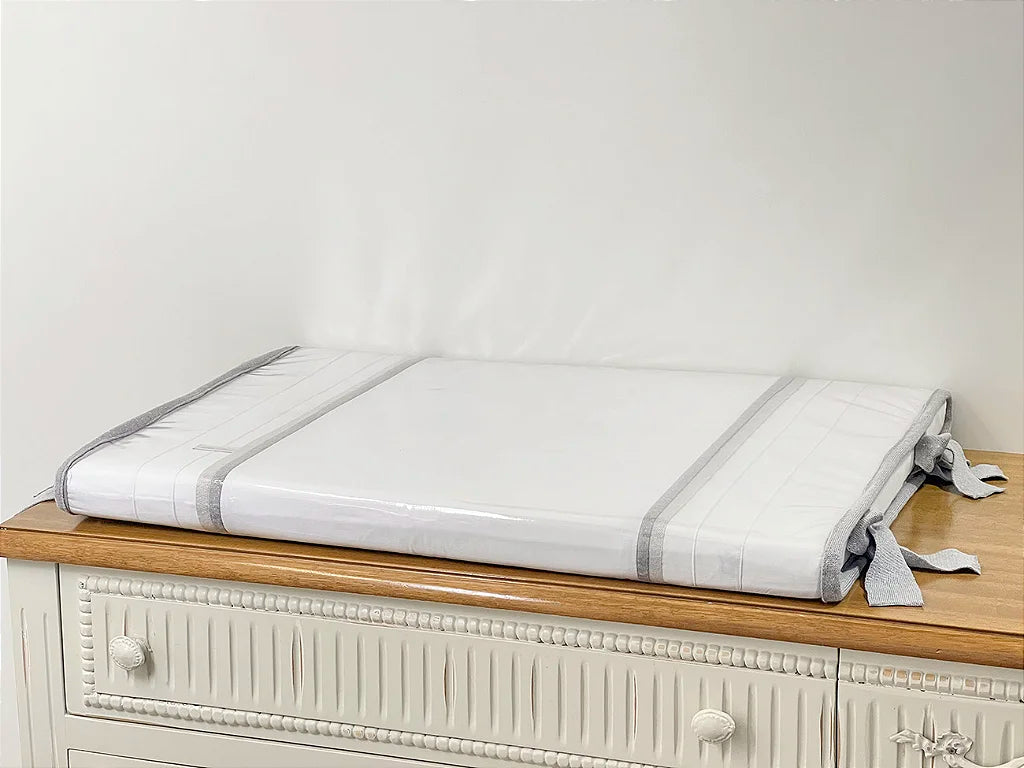 Trocador Reto em Percal Coleção Duo