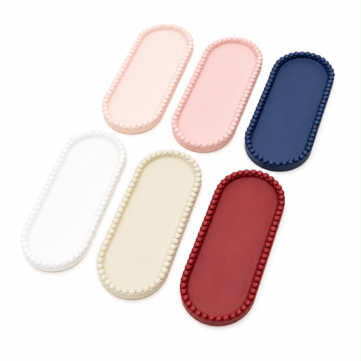 Bandeja Bubble Oval para Kit Higiene – 41 x 17 cm